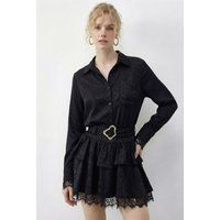 Tonaler Leo-Mini mit Spitze