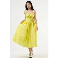 Midi-Kleid im Milkmaid-Stil
