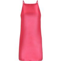 Metallisches Slim-Fit Minikleid