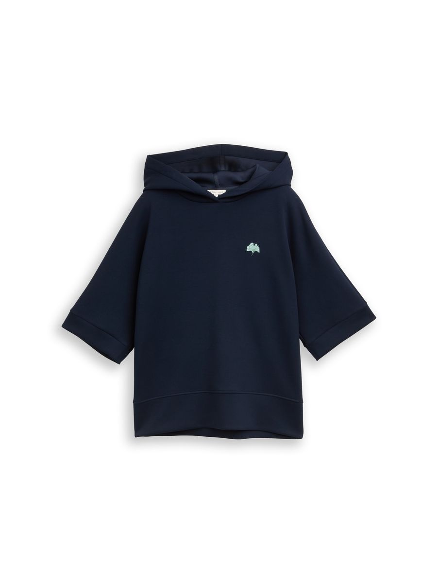 Hoodie-Sweatshirtkleid mit lockerer Passform