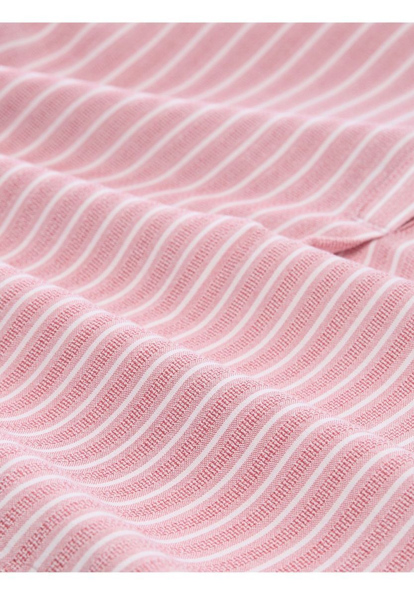 Gestreifte, langärmlige Knopfbluse