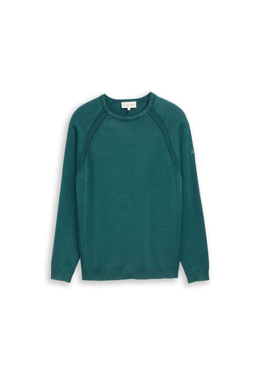 Klassischer Strick Raglan Ärmel Pullover