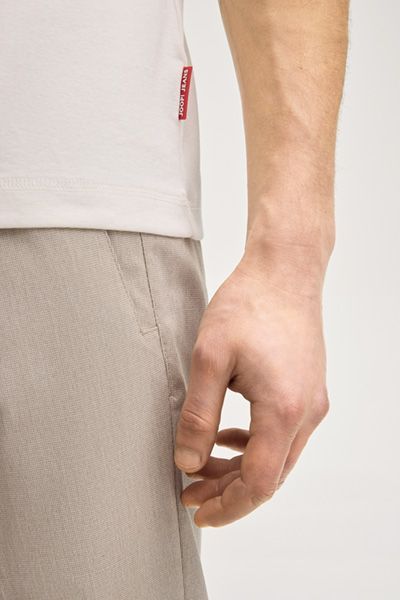 Joop! Jeans Ciarlan Off-White Baumwoll Basic Unisex T-Shirt