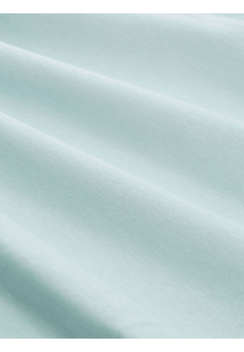 T-Shirt mit Knoten und lockerer Passform