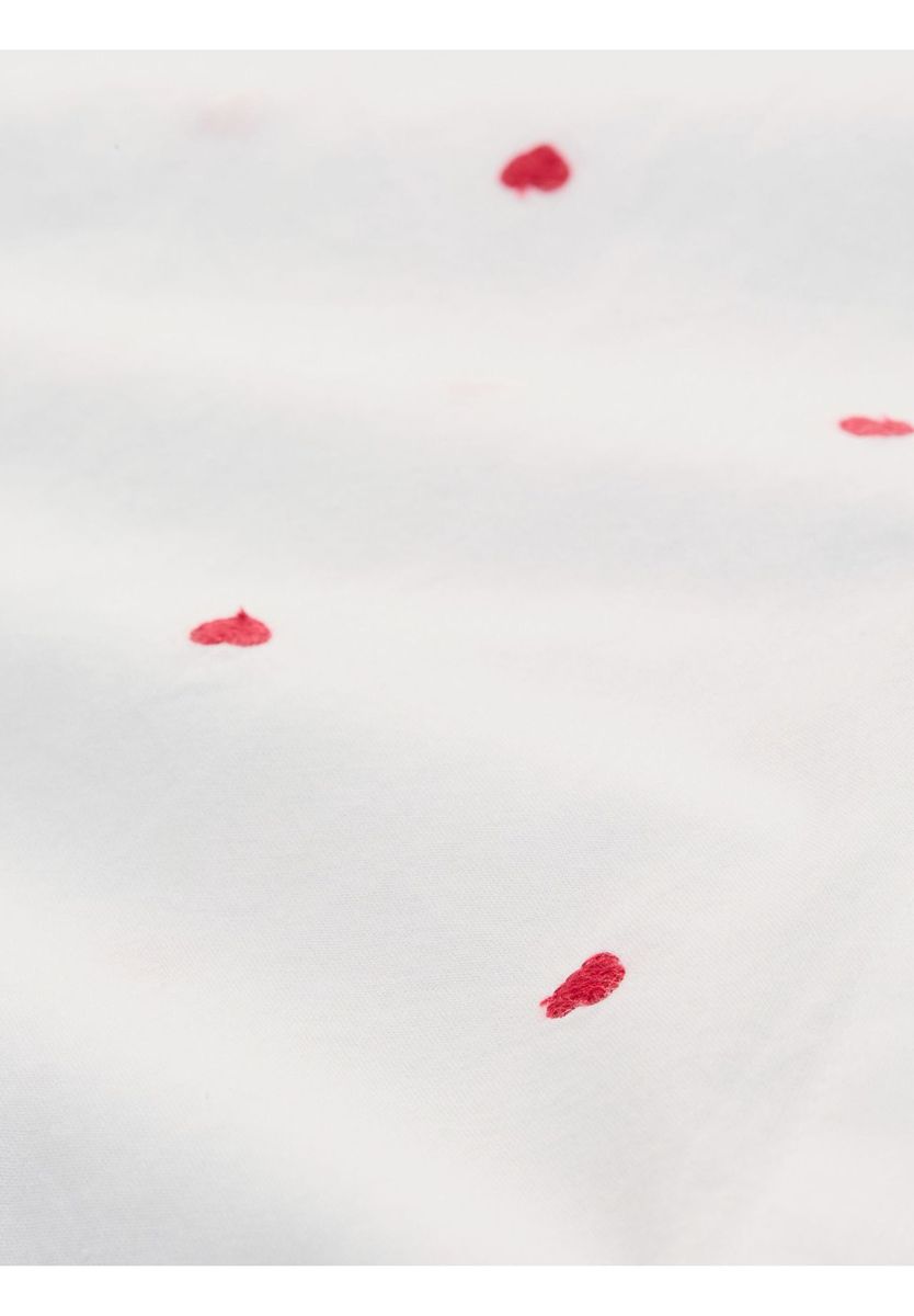 TOM TAILOR Hemdbluse, Stickerei, für Damen, weiß, 36