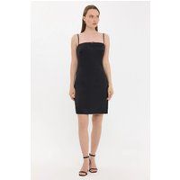 Elegantes Spaghettiträger-Minikleid