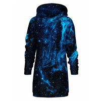 Cygnus Loop Nebel Hoodie-Kleid