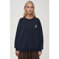 Sweatshirt mit Panda-Stickerei