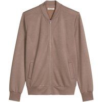 Fließende Modal-Mix Zipper-Jacke