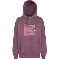 Grafik-Kapuzenpullover Winding Trek
