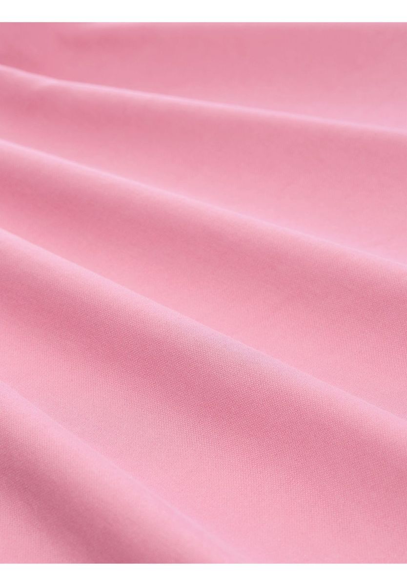 DENIM TOM TAILOR T-Shirt, Rundhals-Ausschnitt, für Damen, pink, XXL