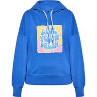 Lässiger Hoodie mit Retro-Grafikprint