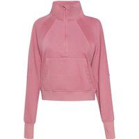 Sweatshirt mit halbem Reißverschluss
