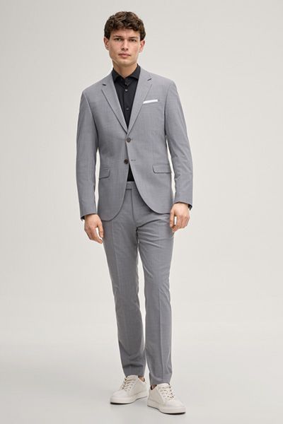 Business Performance Hemd Pai in Schwarz Stretch-Material