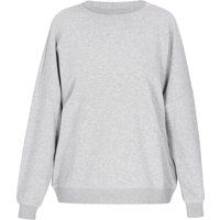 Relaxtes Sweatshirt in Graumelange