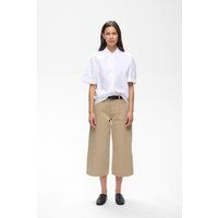 Weite verkürzte Boyfriend-Jeans
