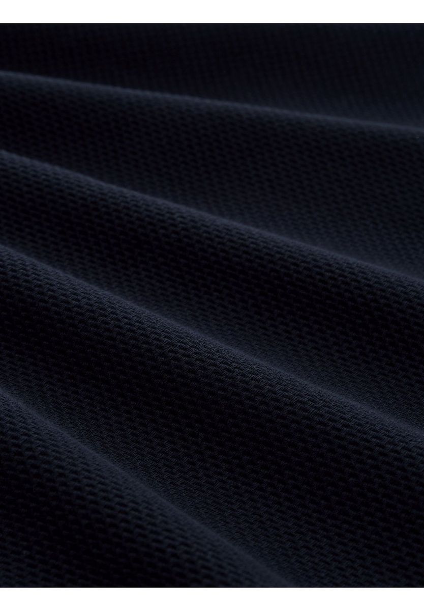 Klassisches einfarbiges Sweatshirt aus Baumwollmischung