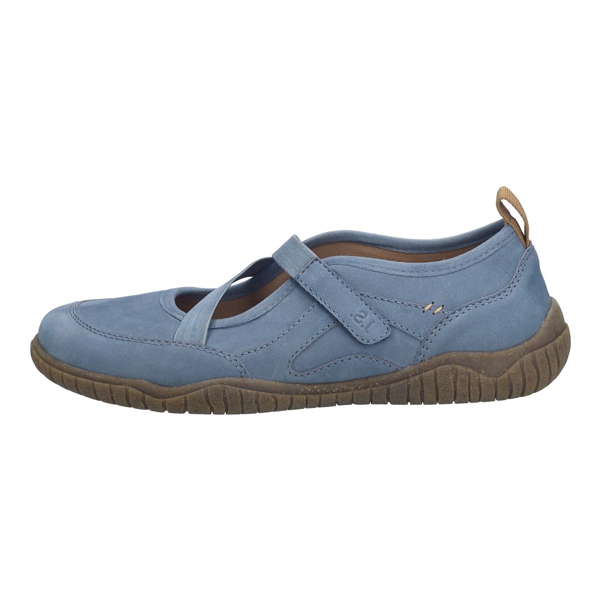 Seibel Riemchen-Ballerinas Wynona 10, Leder, für Damen, blau|grau, 36