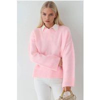 Oversized Strickpullover mit Soft-Touch