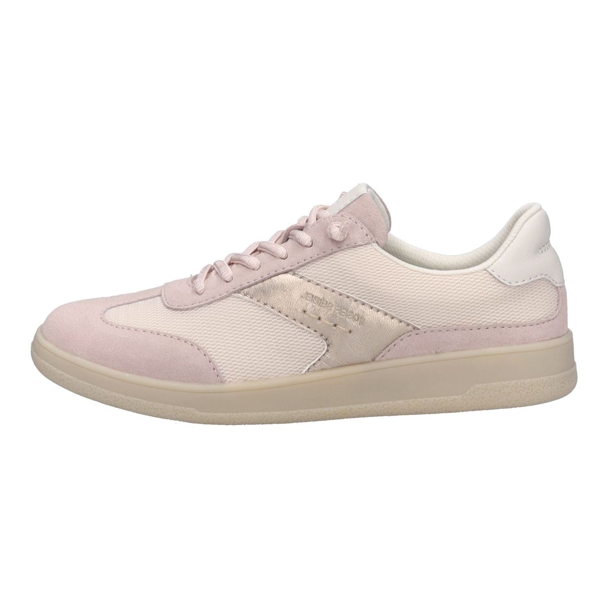 Lässiger Sneaker mit Ledermischung