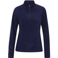 Minimalistischer Fleecepullover mit Reißverschluss
