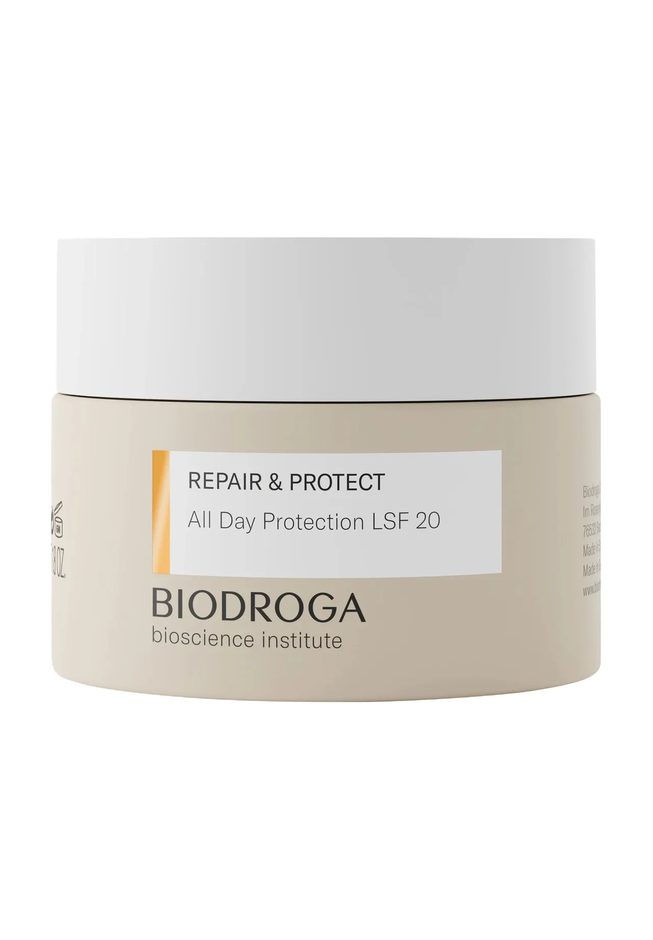 BIODROGA All Day Protection Tagespflege LSF 20, transparent