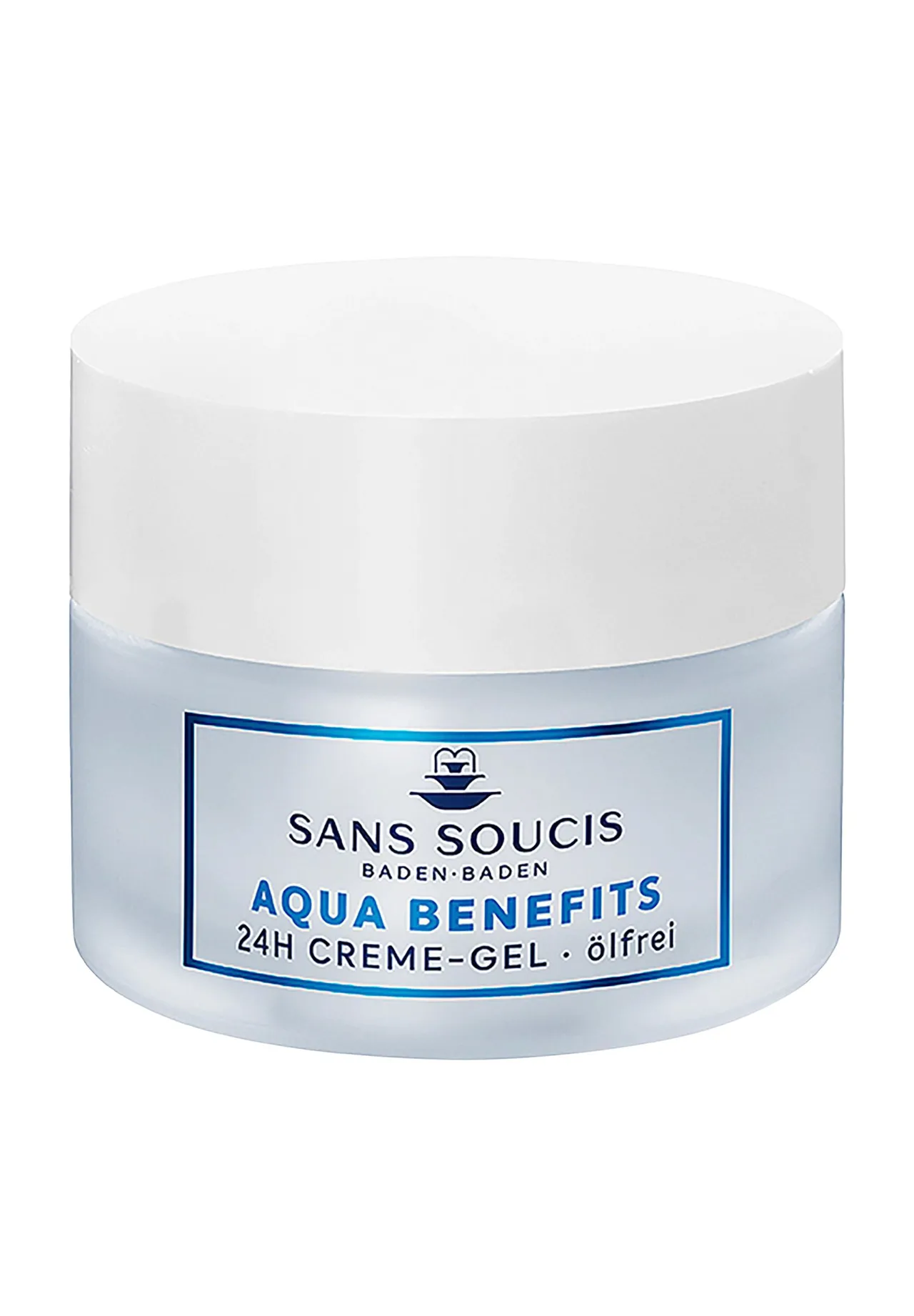 SANS SOUCIS 24H Creme-Gel, HELLBLAU