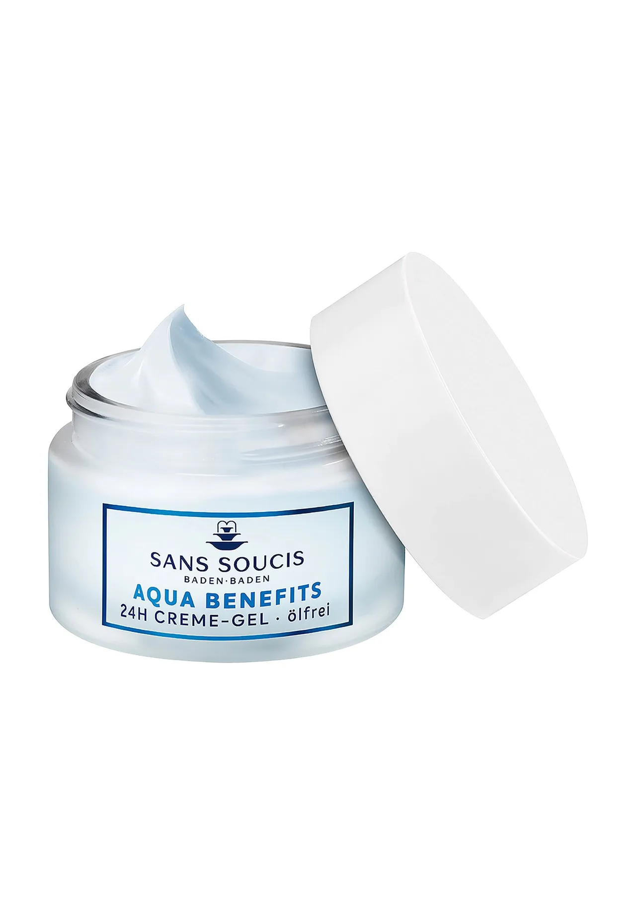 SANS SOUCIS 24H Creme-Gel, HELLBLAU