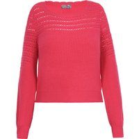 Strickpullover mit Lochstrick-Details