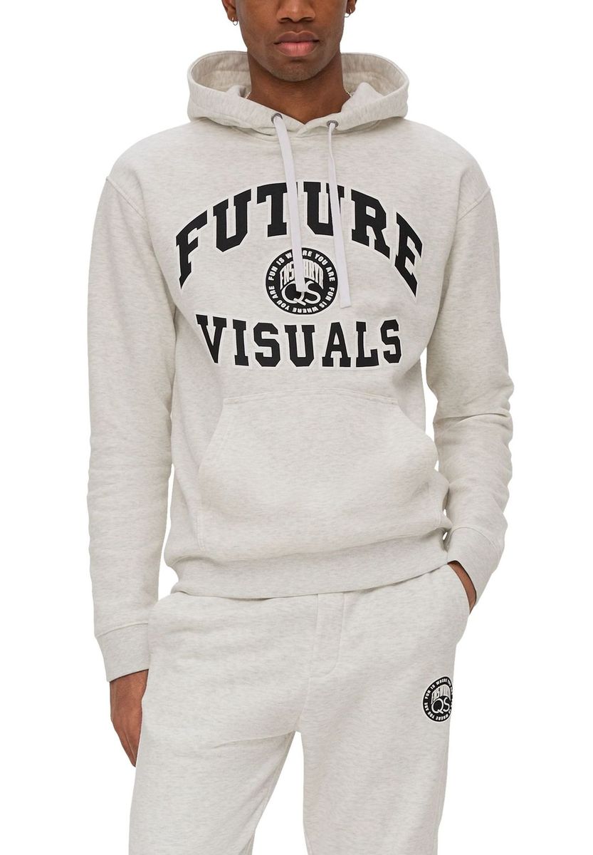 Kapuzenpullover mit Grafikprint