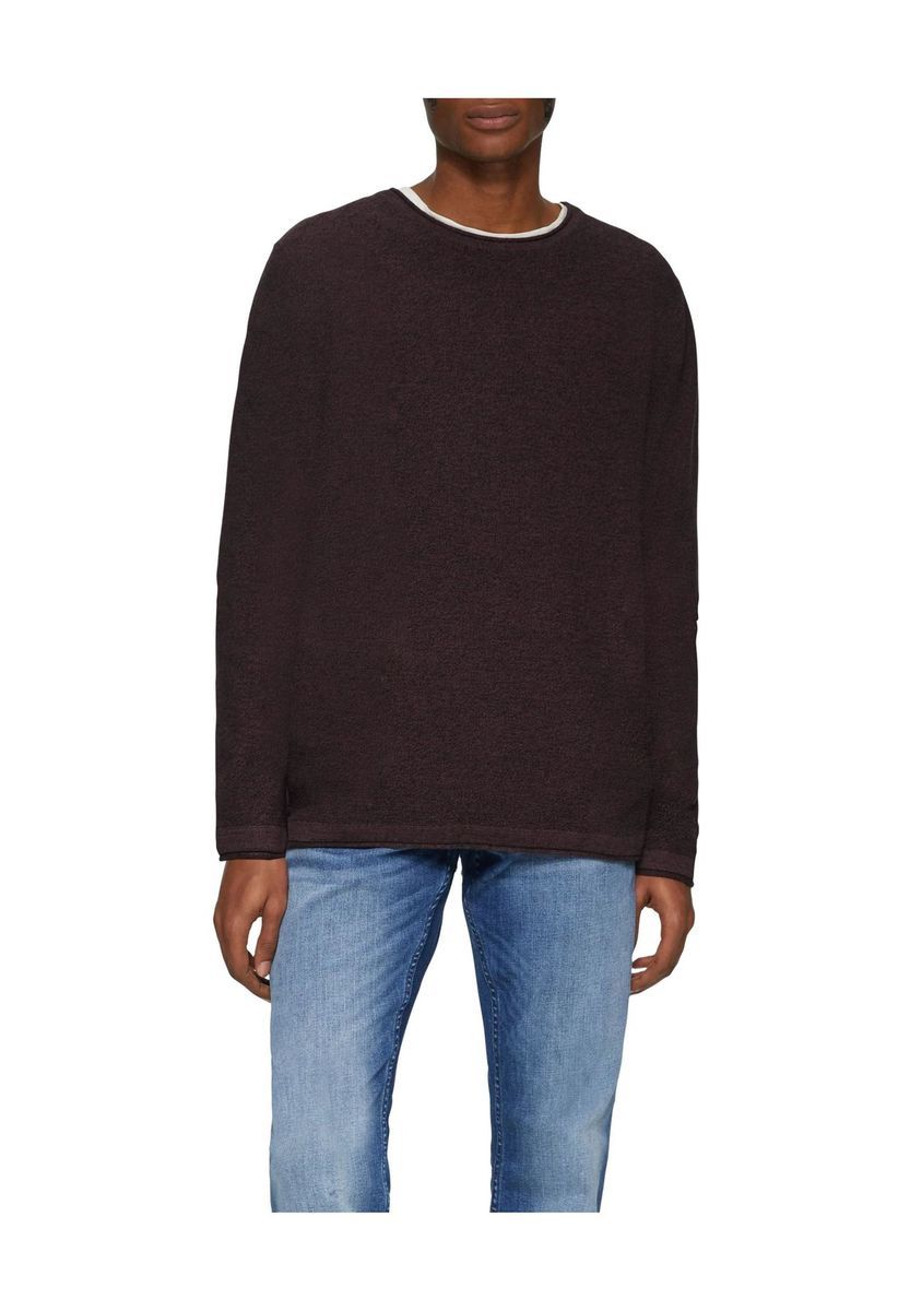 Lässiger Baumwoll-Strickpullover