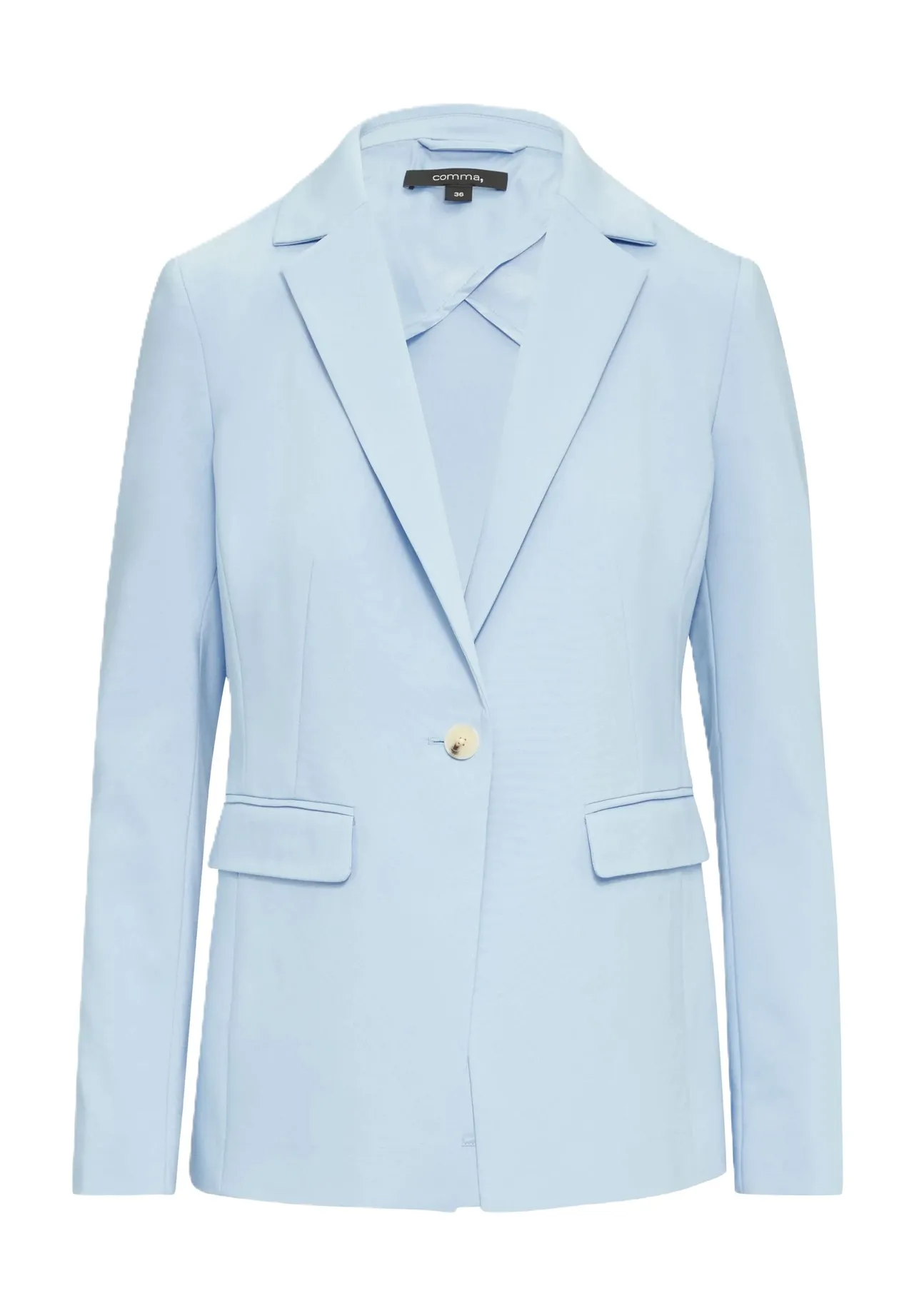 comma, Blazer, Reverskragen, für Damen, blau, 34