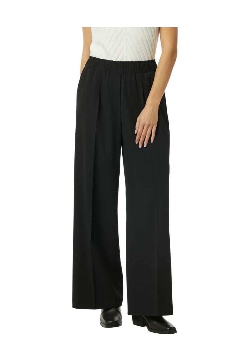 Elegante Weitbeinige Plisseehose