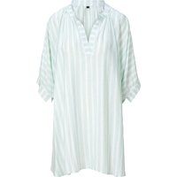 Übergroße Gestreifte Strandkaftan-Tunika