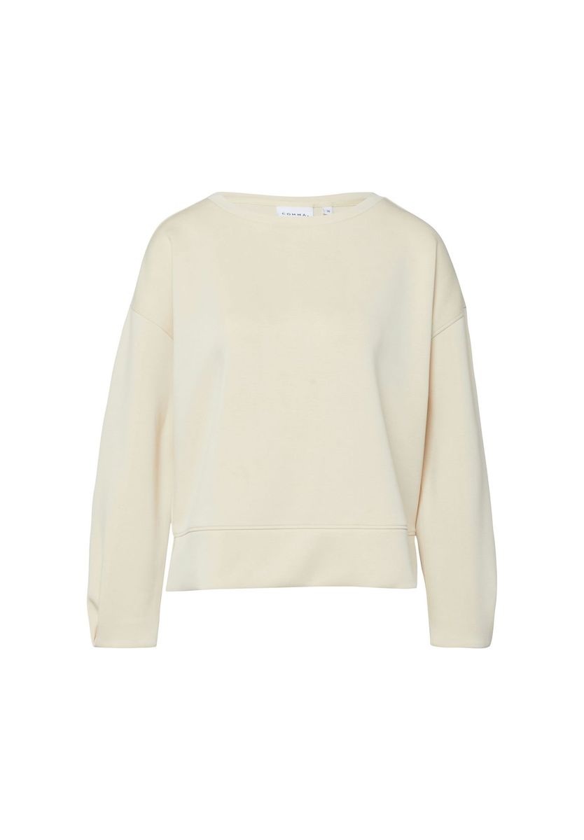 Sweatshirt aus Baumwollmischung mit lockerer Passform