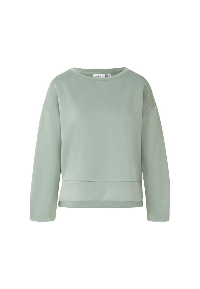 Baumwoll-Sweatshirt mit entspannter Passform