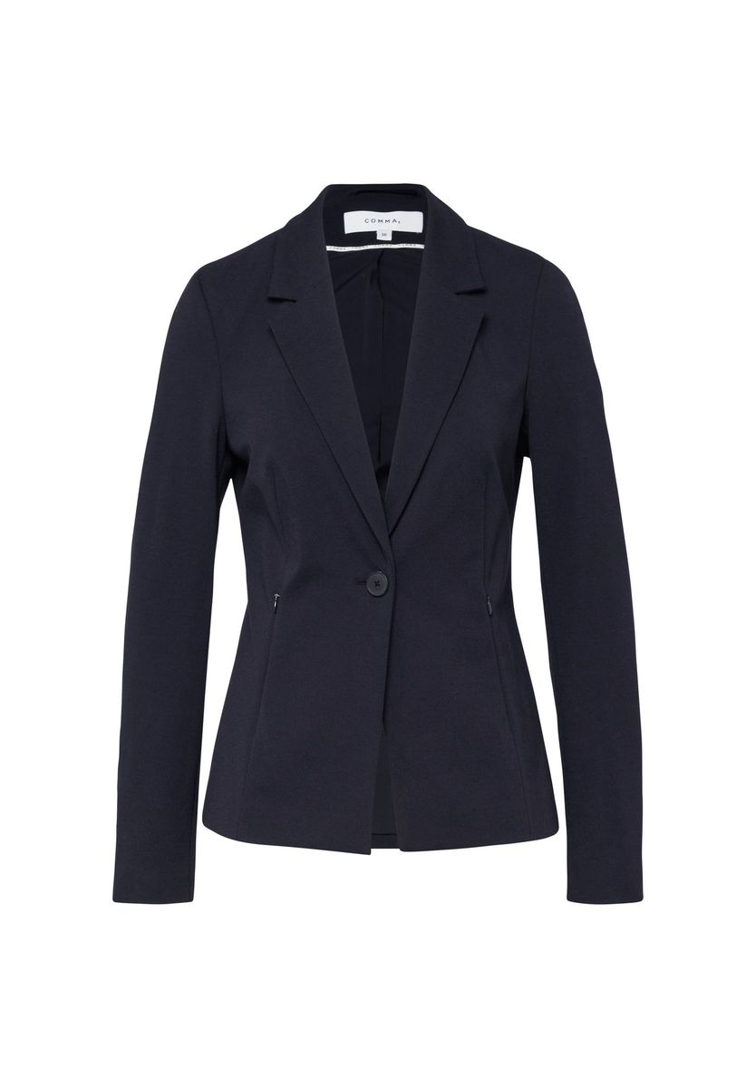 Taillierter Blazer aus Stretch-Jersey