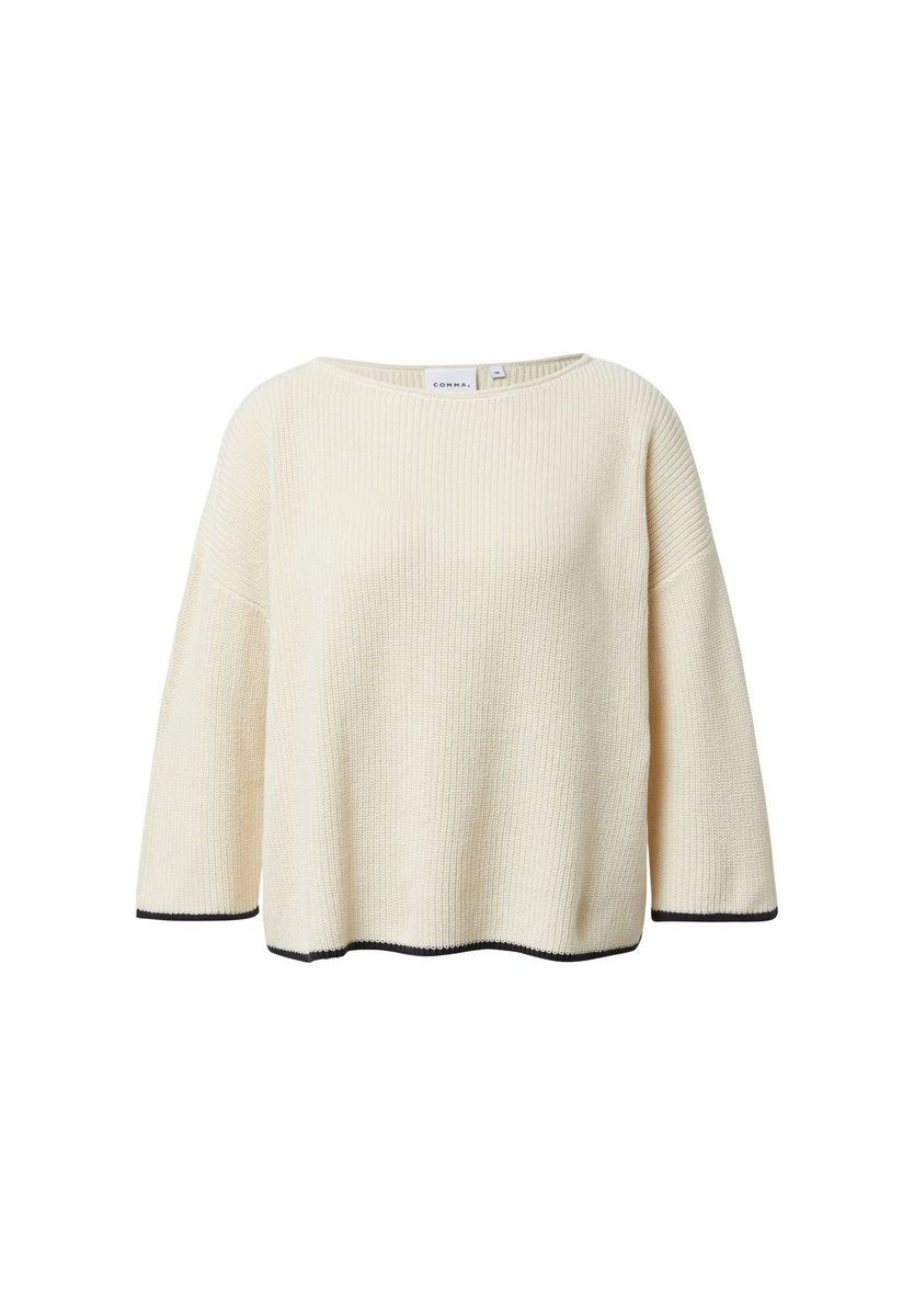 Boxy Fit Rippstrickpullover