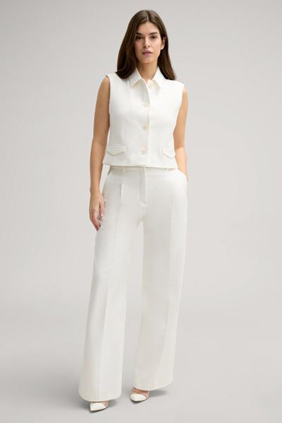 Elegante Weitgeschnittene Faltenhose