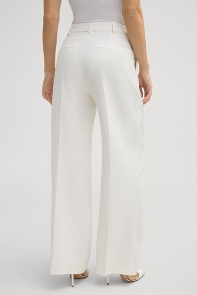 Elegante Weitgeschnittene Faltenhose