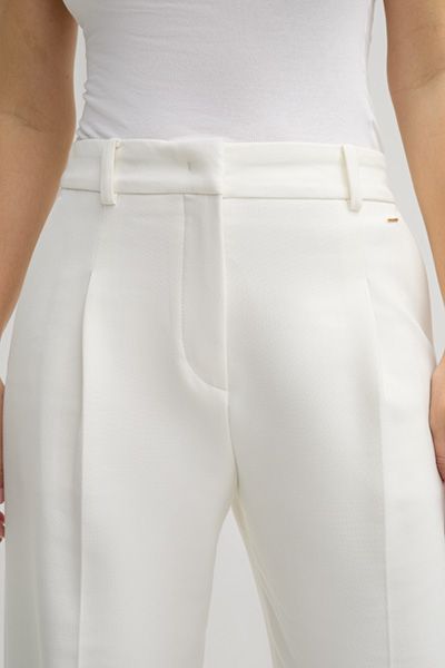 Elegante Weitgeschnittene Faltenhose