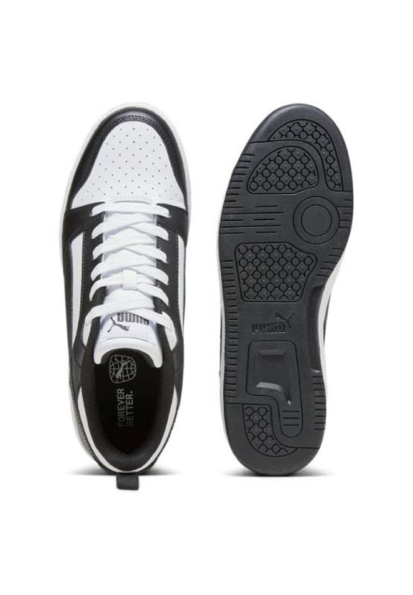 Rebound Low Sneaker in Lederoptik