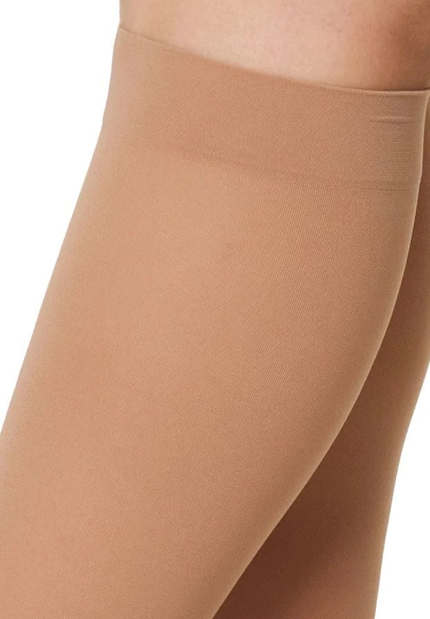 Transparente Kniehohe Kompressionsstrümpfe