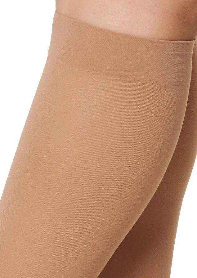 ITEM m6 Overknees, Kompression, verbesserte Blutzirkulation, für Damen, beige, 36-38