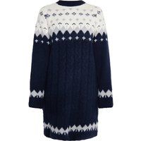 Strickkleid mit Norwegermuster
