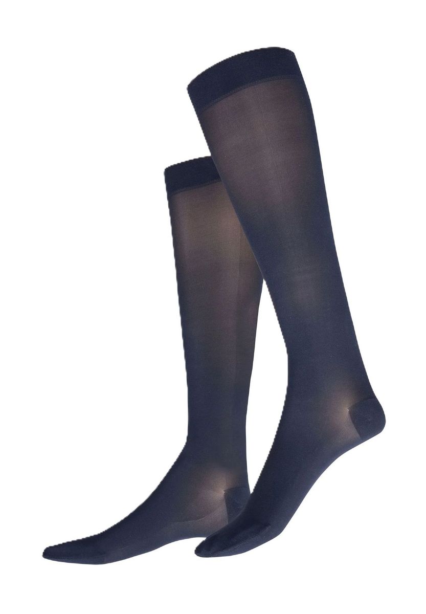 Transparent Kniehohe Socken