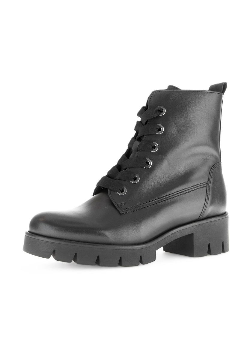 Damen Schnürstiefeletten aus Leder