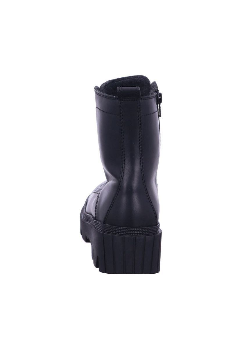 Klassische Leder Schnür-Stiefeletten