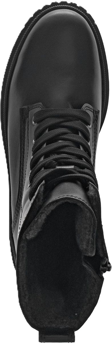 Schnürboots aus Leder mit Profilsohle