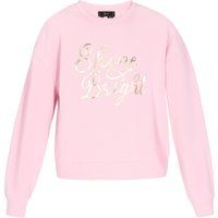 Relaxter Sweatshirt mit Shine-Bright-Print